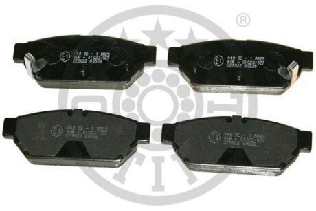 Гальмівні колодки дискові Optimal bp-09862