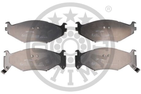 Гальмівні колодки дискові Optimal bp-09937