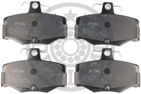 Гальмівні колодки дискові Optimal bp-10175