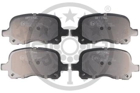 Гальмівні колодки дискові Optimal bp-10211