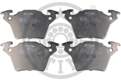 Гальмівні колодки дискові Optimal bp-10355