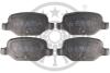 Купити Гальмівні колодки дискові Optimal bp-10390 (фото1) підбір по VIN коду, ціна 1163 грн.
