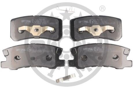 Гальмівні колодки дискові Optimal bp-10537