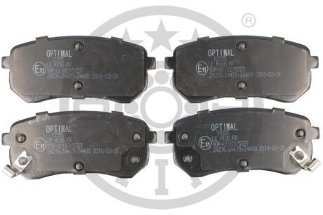 Гальмівні колодки дискові Optimal bp-12355