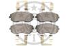 Купить Гальмівні колодки дискові Subaru Forester, Impreza, Outback, Legacy Optimal bp-12357 (фото2) подбор по VIN коду, цена 1310 грн.