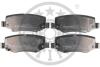 Купить Гальмівні колодки дискові Jeep Wrangler, Cherokee, Compass, Dodge Nitro Optimal bp-12382 (фото1) подбор по VIN коду, цена 1587 грн.