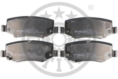 Гальмівні колодки дискові Optimal bp-12382