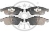 Купить Гальмівні колодки дискові Renault Megane, Fluence, Dacia Duster, Renault Scenic, Grand Scenic, Duster, Captur Optimal bp-12392 (фото1) подбор по VIN коду, цена 1162 грн.