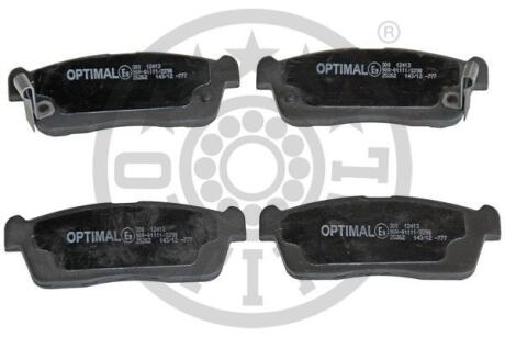 Гальмівні колодки дискові Optimal bp-12413