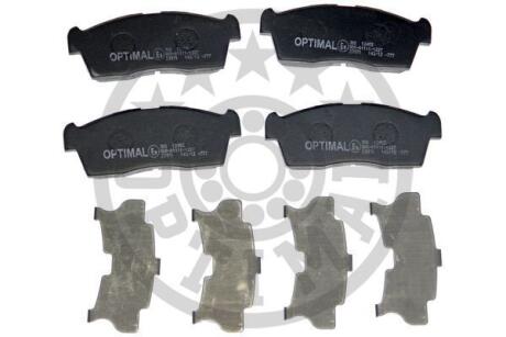 Гальмівні колодки дискові Optimal bp-12415