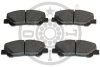 Купити Гальмівні колодки дискові Optimal bp-12425 (фото2) підбір по VIN коду, ціна 1435 грн.