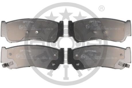 Гальмівні колодки дискові Optimal bp-12451