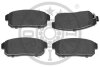 Купить Гальмівні колодки дискові Optimal bp-12492 (фото2) подбор по VIN коду, цена 973 грн.