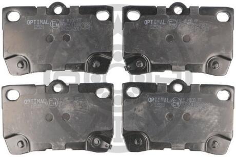 Гальмівні колодки дискові Optimal bp-12528