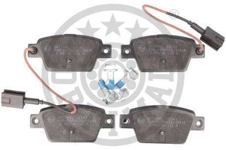 Гальмівні колодки дискові Optimal bp-12541