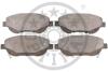 Купить Гальмівні колодки дискові Optimal bp-12551 (фото2) подбор по VIN коду, цена 1891 грн.