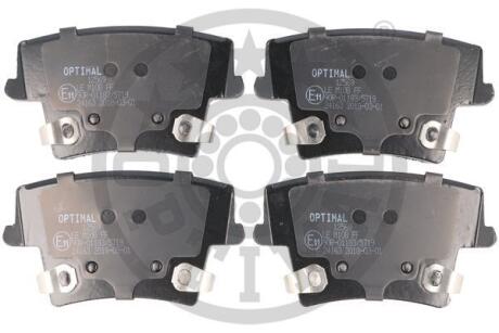 Гальмівні колодки дискові Optimal bp-12569