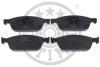 Купити Гальмівні колодки дискові Optimal bp-12622 (фото1) підбір по VIN коду, ціна 1245 грн.