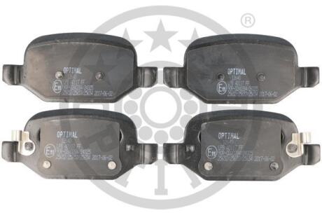 Гальмівні колодки дискові Optimal bp-12640