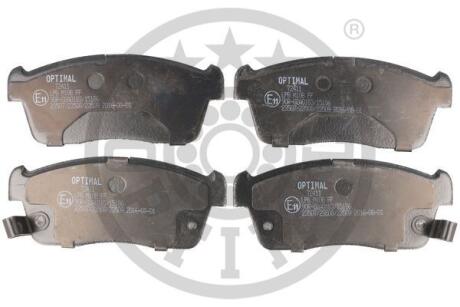 Гальмівні колодки дискові Optimal bp-72411