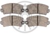 Купити Гальмівні колодки дискові Optimal bp-91422 (фото2) підбір по VIN коду, ціна 912 грн.