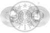 Купити Гальмівний диск Optimal bs-1810c (фото1) підбір по VIN коду, ціна 1286 грн.