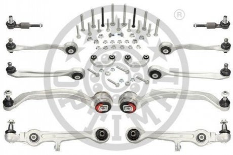 Купить Комплект рычагов подвески Audi A4, Volkswagen Passat Optimal g8-530 (фото1) подбор по VIN коду, цена 14281 грн.