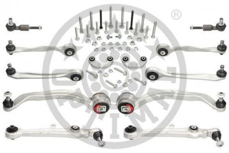 Комплект рычагов подвески Volkswagen Passat, Audi A4, A6, Skoda Superb Optimal g8-569