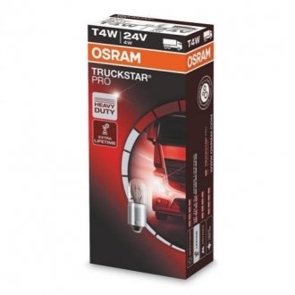 Автолампа (24V 4W BA9s T4W) OSRAM 3930TSP