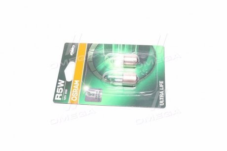 ЛАМПА 5W 12V BA15S 10XBLI2 LF ULTRALIFE - заміна на 5007ULT-2BL OSRAM 5007ULT02B