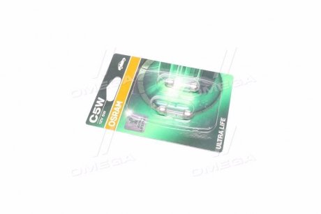 ЛАМПА 5W 12V SV8,5-810XBLI2LF ULTRALIFE - знято з виробництва OSRAM 6418ULT-02B