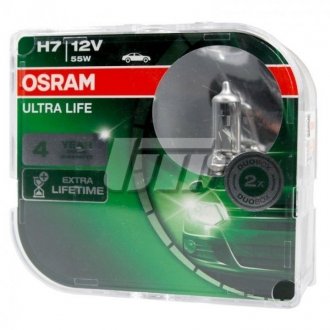 Автомобильная лампа галогенова 55W OSRAM 64210ULT-HCB