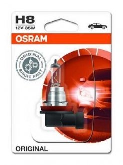 Автолампа H8 12V 35W PGJ19-1 в блистере. OSRAM 6421201B