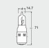 Купить ЛАМПА S2 35/35W 12V BA20D FS STANDARD OSRAM 64327 (фото3) подбор по VIN коду, цена 160 грн.