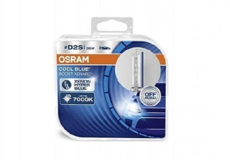 ЛАМПА D2S 35W P32D-2 5X2 4M XENARC COOL BLUE BOOST - заміна на 66240CBB-2HB OSRAM 66240CBB-HCB