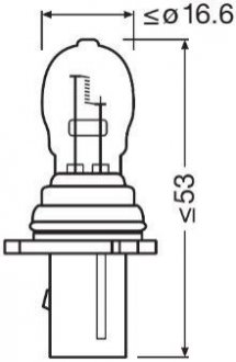 Автомобильная лампа 26W OSRAM 6851