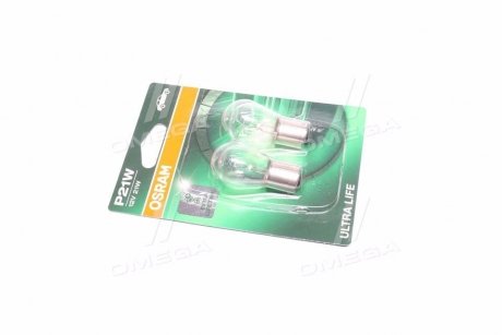 Автолампа (21W 12V BA15S) Toyota Hilux, Honda Civic, Lexus LS, Honda Legend, Toyota Land Cruiser, Mitsubishi Galant, Nissan Primera, Toyota Camry, Mazda 323, Toyota Corolla, Honda CR-V OSRAM 7506ULT-02B