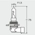 Купить ЛАМПА HIR 65W 12V PX20D 10X10X1 Lexus GS, Toyota Celica OSRAM 9011 (фото3) подбор по VIN коду, цена 1148 грн.