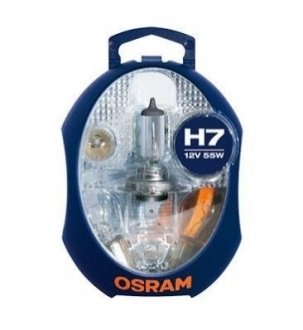 Комплект автоламп галогенових OSRAM clk h7
