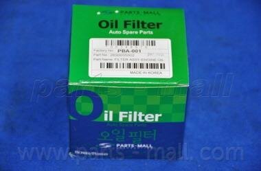Фільтр масляний двигуна HYUNDAI EXCEL-2 PARTS-MALL pba-001