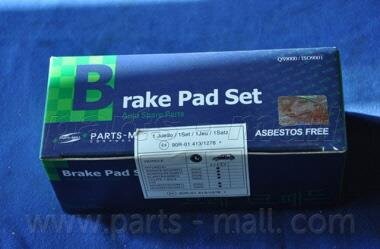 Гальмівні колодки дискові PARTS-MALL pka-e04