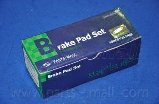 Колодки гальмівні дискові HYUNDAI YF SONATA 2.0 CRDI 11 - передн. PARTS-MALL pkb-036