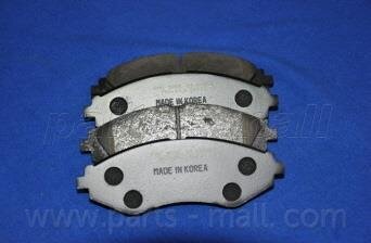 Колодка гальм. DAEWOO LANOS 1.6 16V, NUBIRA передн. PARTS-MALL pkc-003