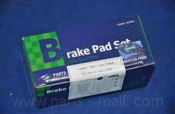 Гальмівні колодки дискові PARTS-MALL pkc-e21
