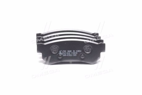 Колодка гальм. диск. CHEVROLET LACETTI задн.(PARTS MALL) PARTS-MALL pkc-e22