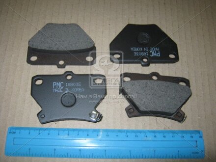 PMC - Гальмівні колодки до дисків PARTS-MALL pkf-011