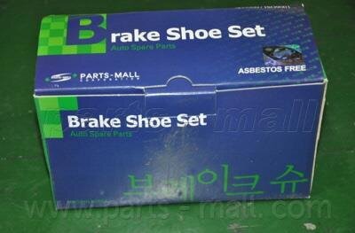 Колодка гальм. барабан. KIA PRIDE 05MY(-SEP 2006) PARTS-MALL plb-031