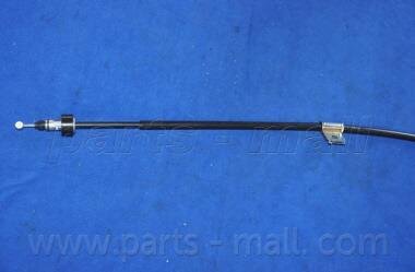 Трос ручного гальма правий. HYUNDAI Matrix PARTS-MALL pta-281