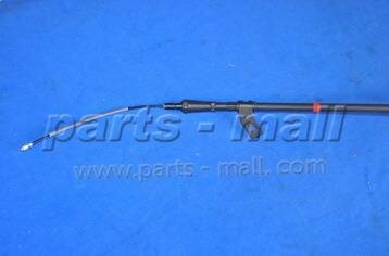 Трос ручного гальма лів. Hyundai Accent PARTS-MALL pta-337