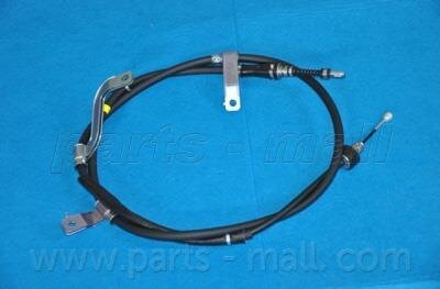 Трос ручного гальма HYUNDAI ELANTRA MD прав. PARTS-MALL pta-873